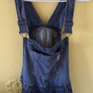 Denim overalls